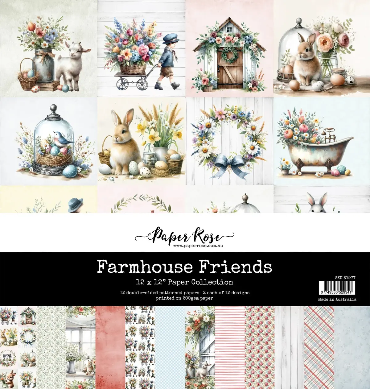 Farmhouse Friends 12X12 Paper Collection 31977 1