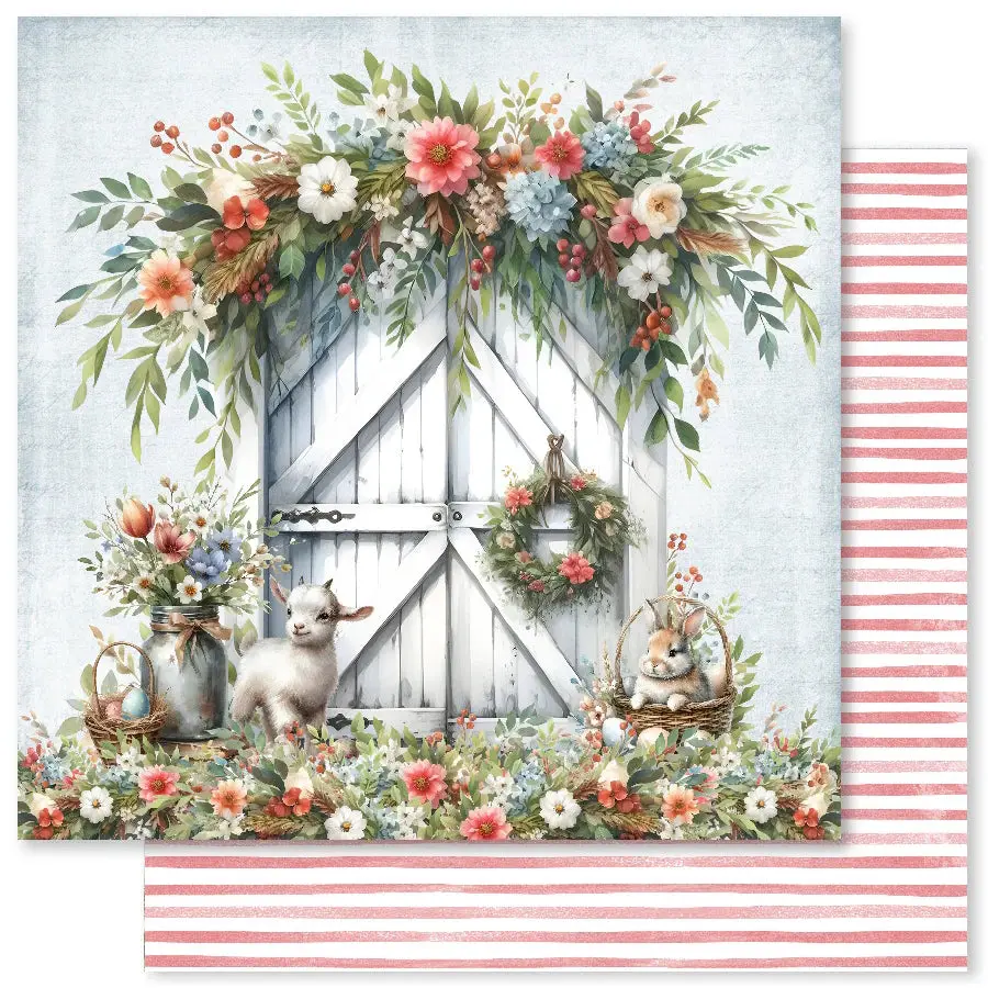 Farmhouse Friends D 12X12 Paper (12Pc Bulk Pack) 31989 1