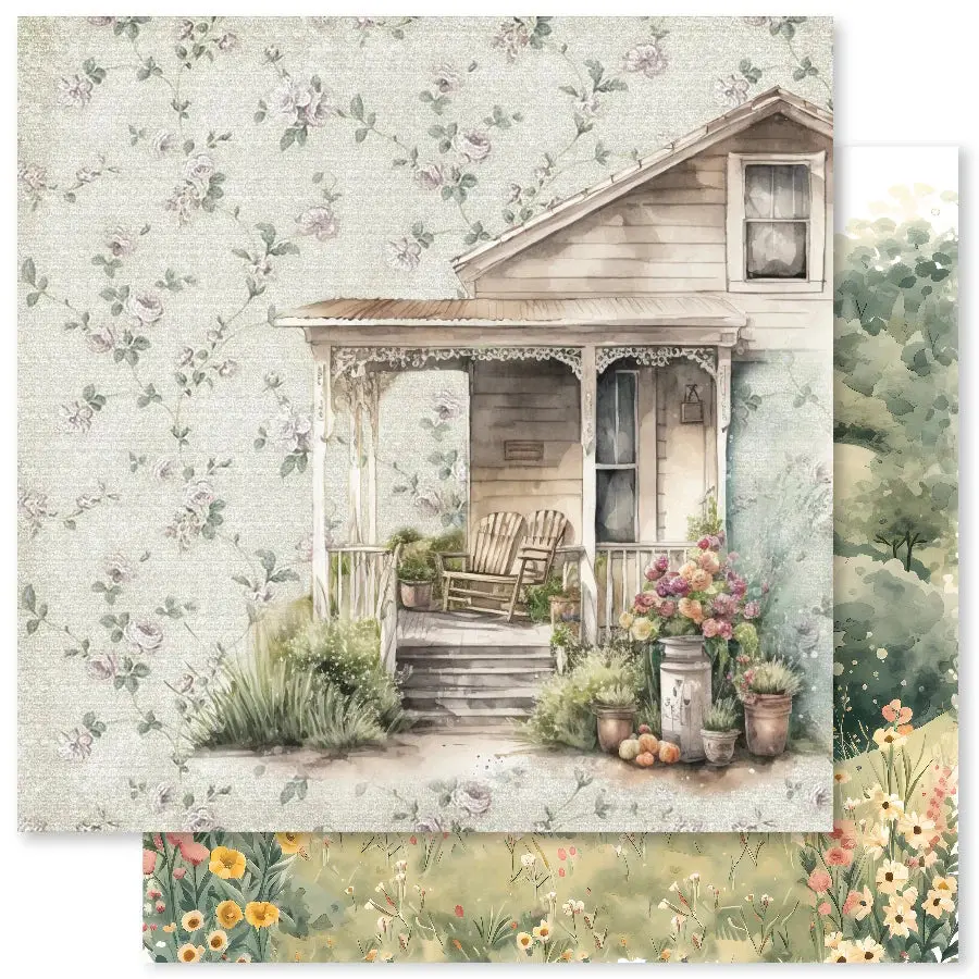 Farmhouse Friends Backgrounds A 12X12 Paper (12Pc Bulk Pack) 32004 1