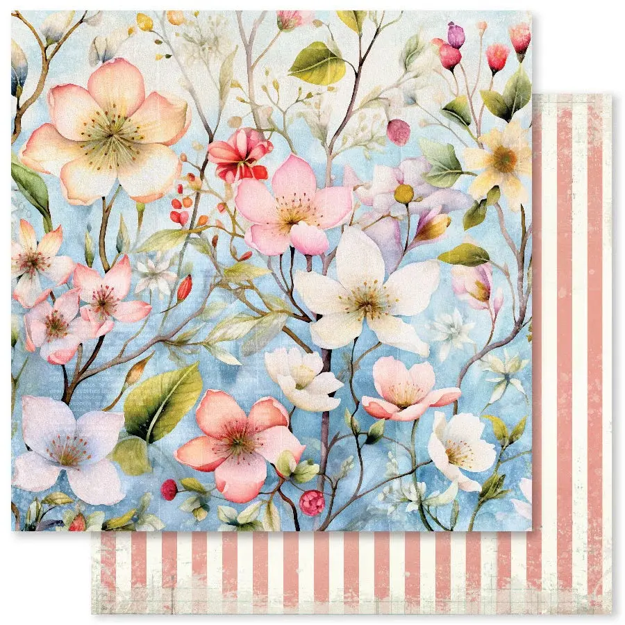 Botanical Blooms  E 12X12 Paper (12Pc Bulk Pack) 32046 1