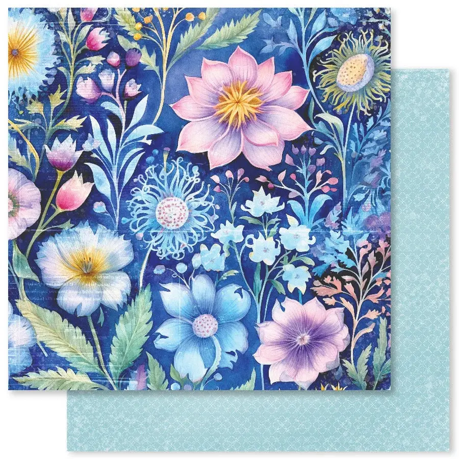 Botanical Blooms  F 12X12 Paper (12Pc Bulk Pack) 32049 1
