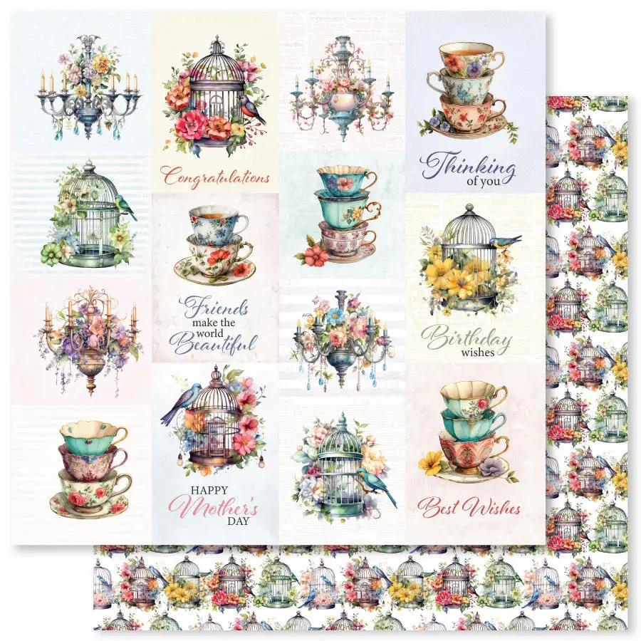 Botanical Memories A 12X12 Paper (12Pc Bulk Pack) 32130 1