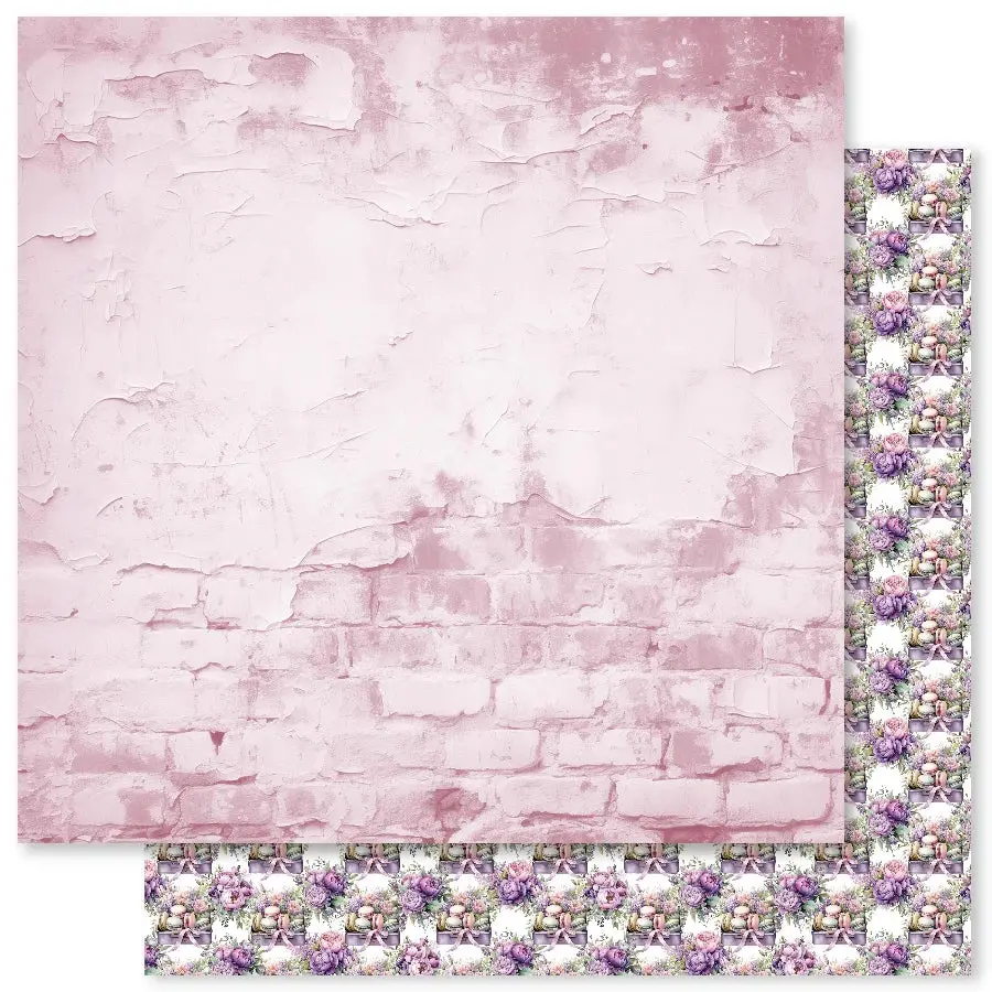 Lavender & Roses F 12X12 Paper (12Pc Bulk Pack) 32181 1