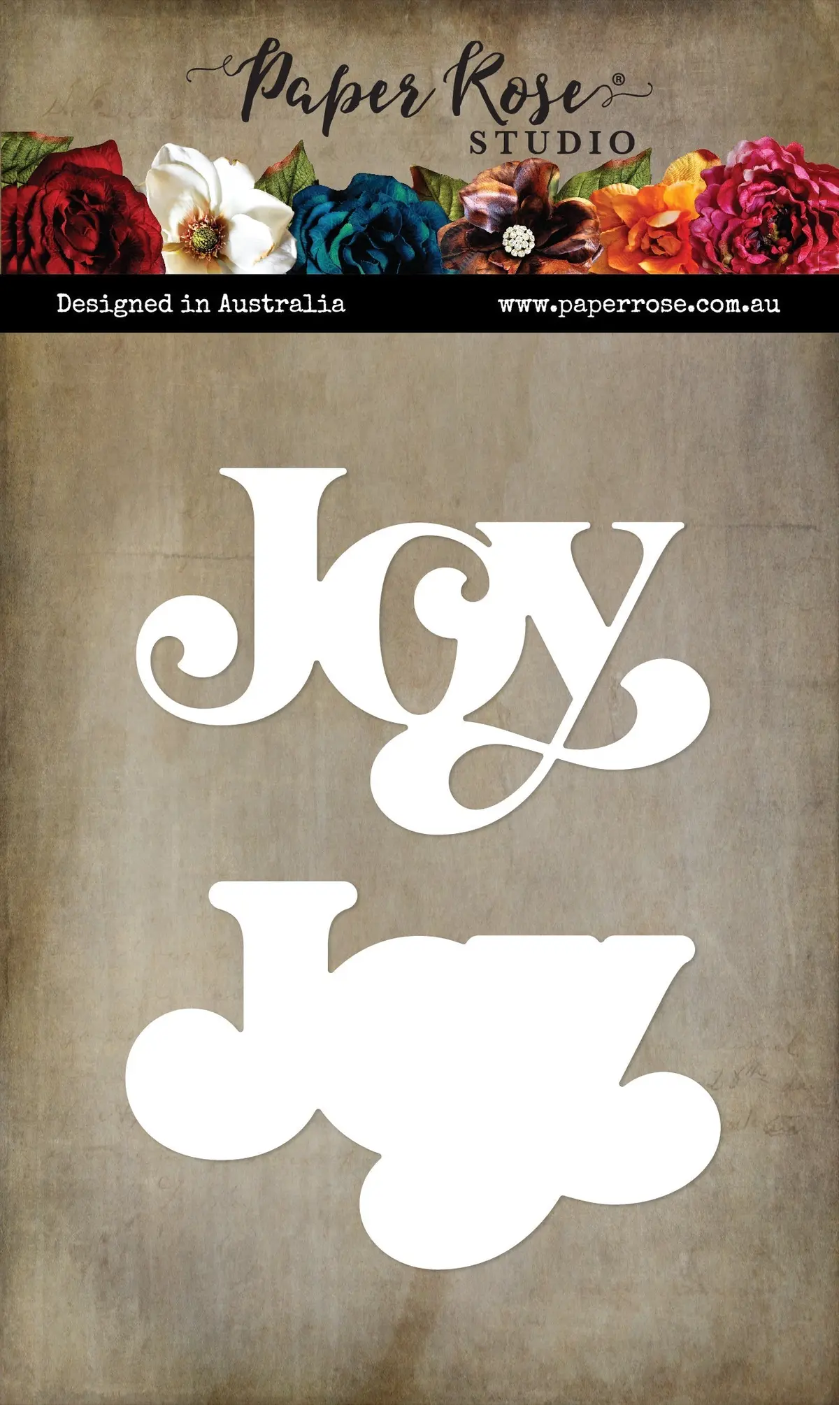 Fancy Script Layered Joy Die 32454 1