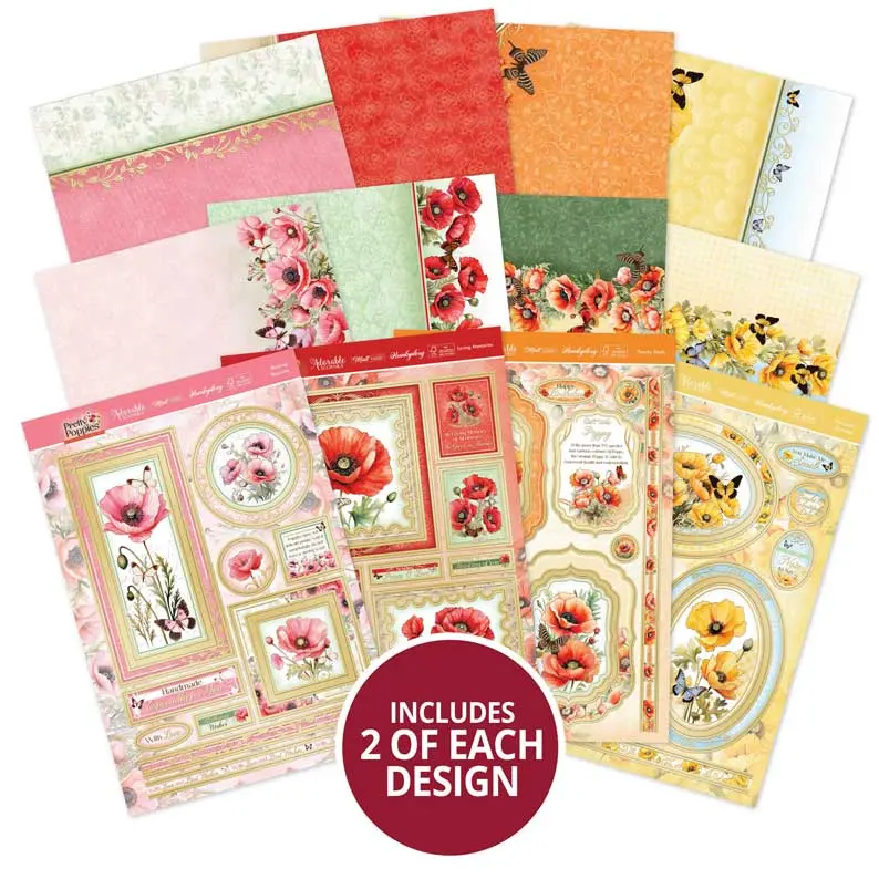 Pretty Poppies Luxury Topper Collection 1