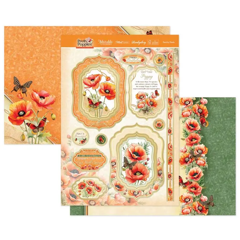 Peachy Petals Luxury Topper Set 1