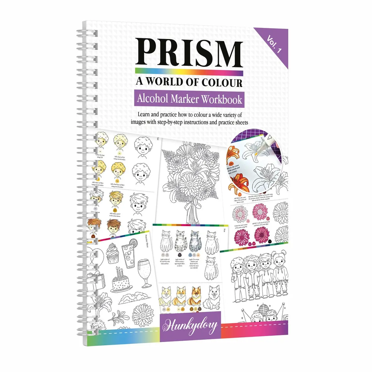 Prism Alcohol Markers Workbook - Vol. 1 1