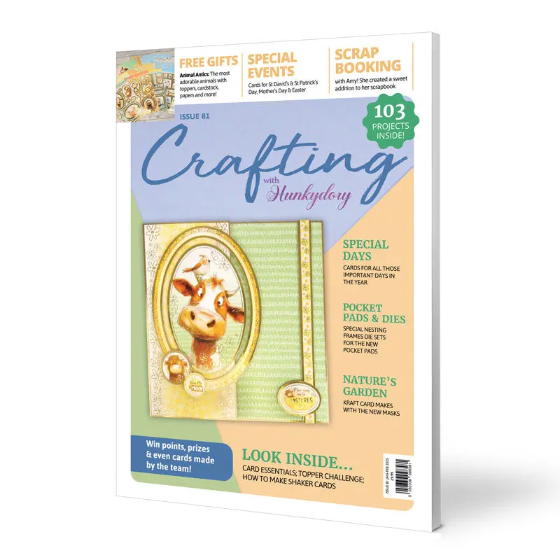 Crafting With Hunkydory Project Magazine - Issue 81 1