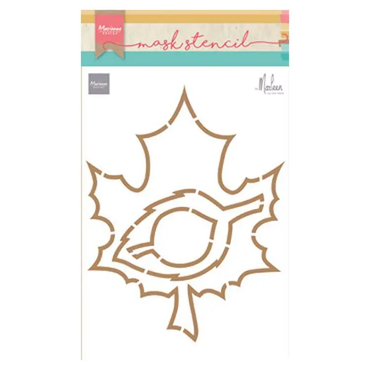 Marianne Design Craft Stencil: Autumn Leaves By Marleen 1