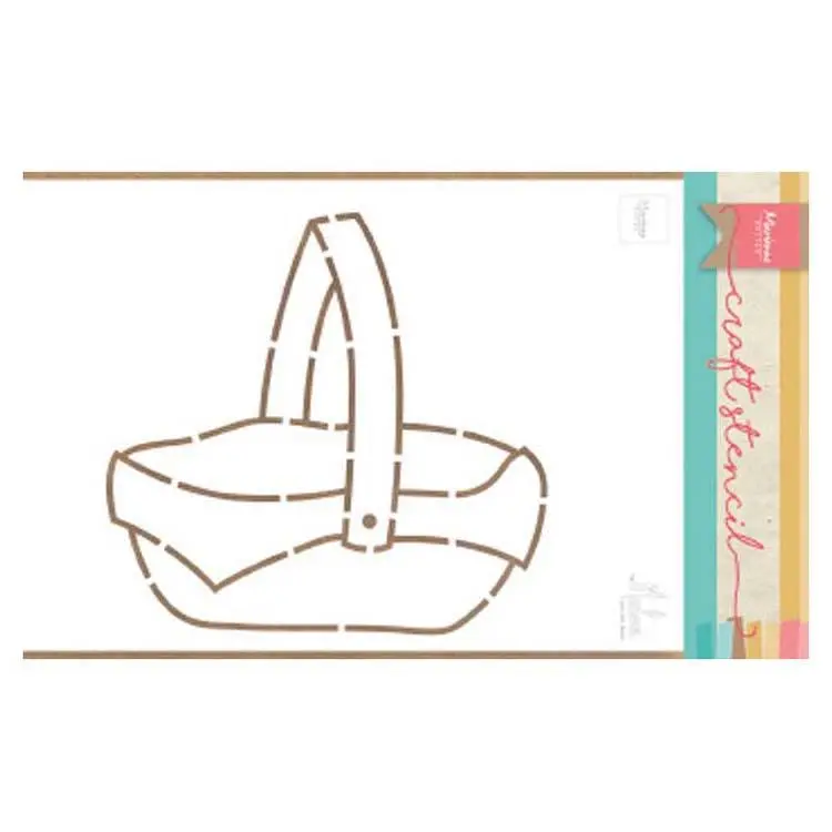 Marianne Design Craft Stencil Fruit Basket By Marleen 1