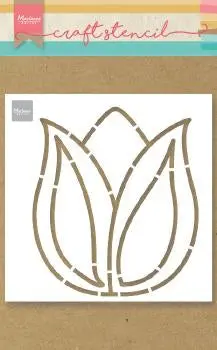 Tulip Craft Stencil 1