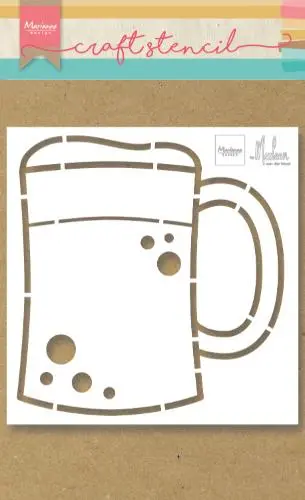 Beer Mug By Marleen Craft Stencil 1