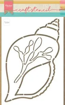 Craft Stencil Sea Shell 1