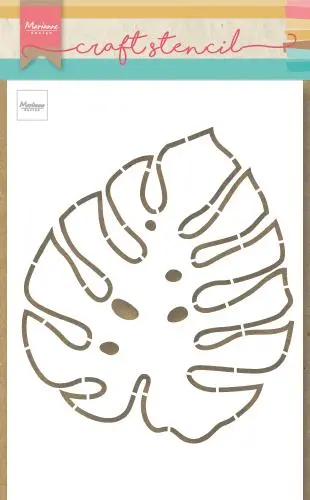 Craft Stencil Monstera Leaf 1