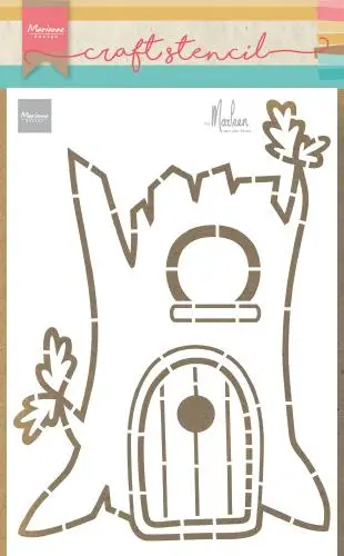 Craft Stencil Treehouse By Marleen 1