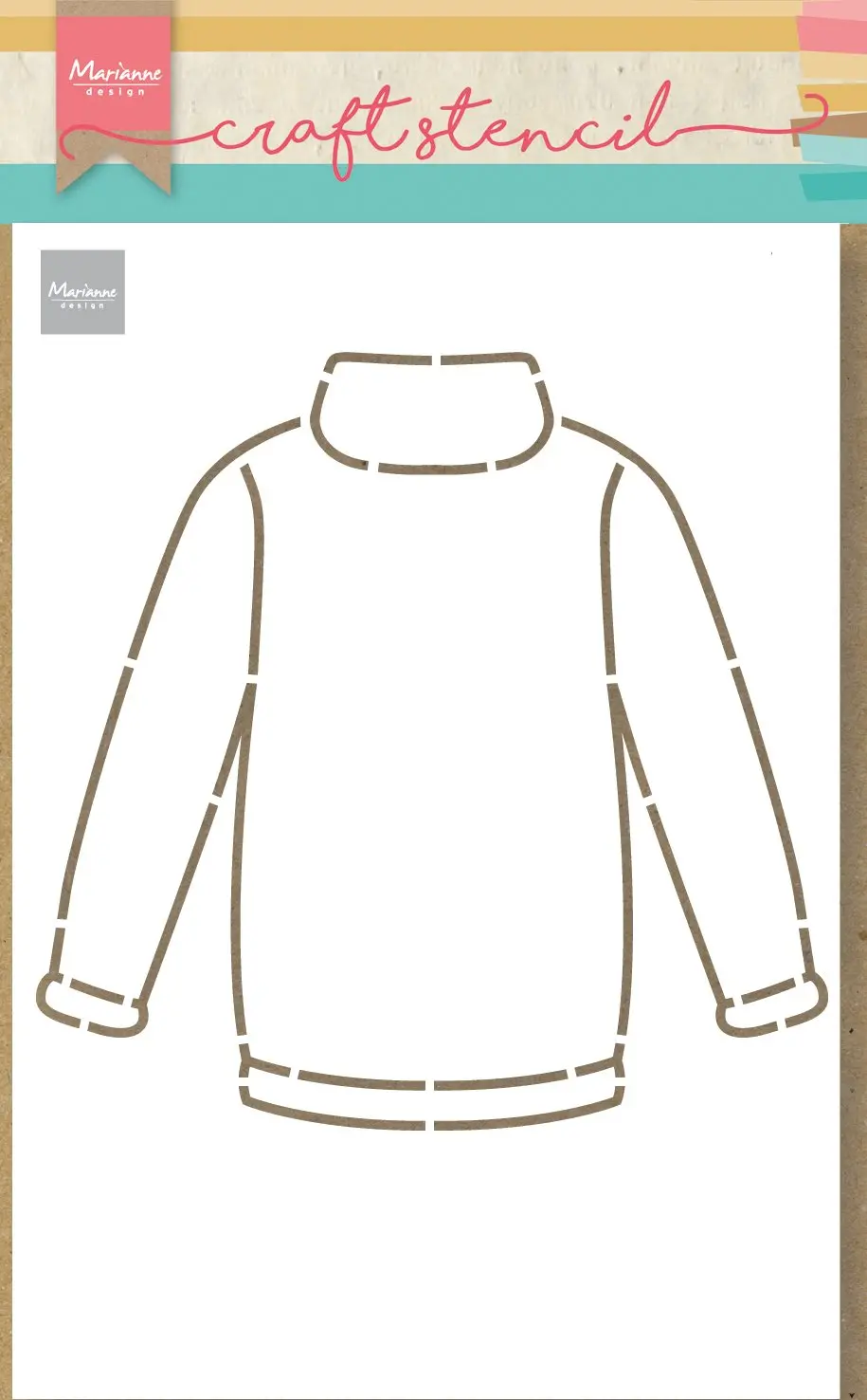 Craft Stencil Sweater 1