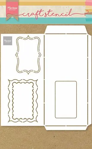 Craft Stencil Slimline Envelope - A4 1