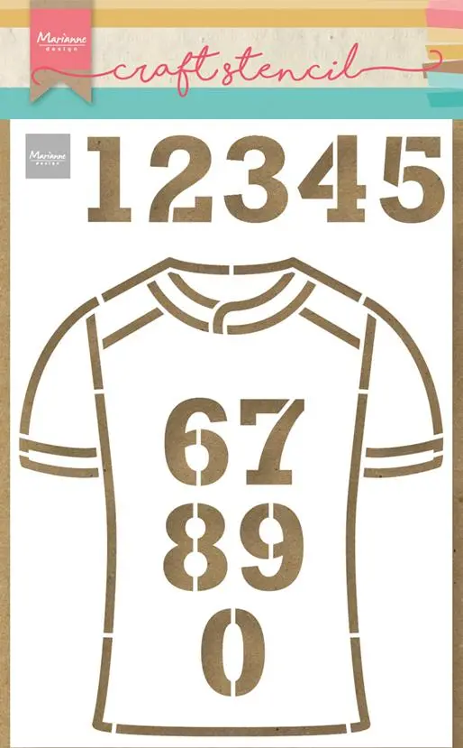 Craft Stencil Team Shirt 1
