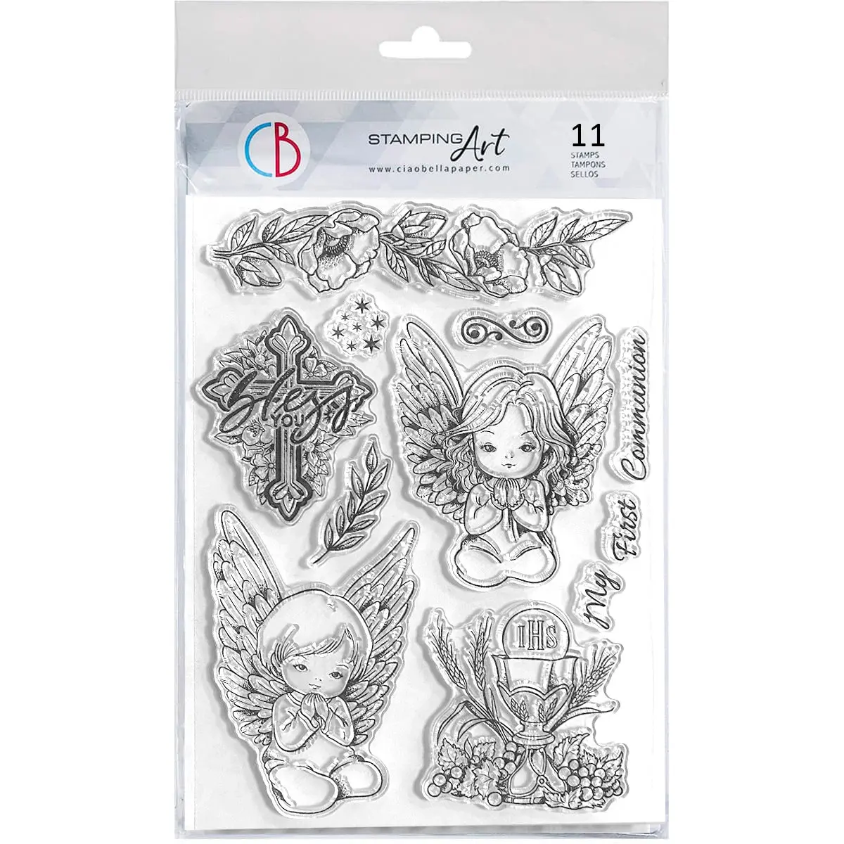 Clear Stamp Set 6X8" Holy Day 1