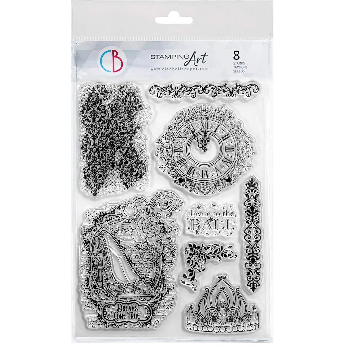 Clear Stamp Set 6"X8" Dream Come True 1