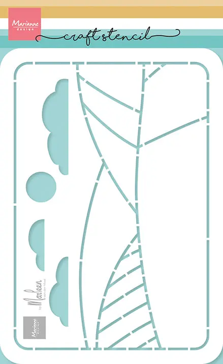 Marianne Design Craft Stencil - Diorama By Marleen 1