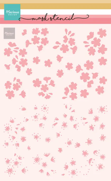 Marianne Design Mask Stencil - 2 Layer Sakura 1