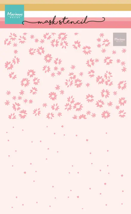 Marianne Design Mask Stencil - 2 Layer Daisies 1