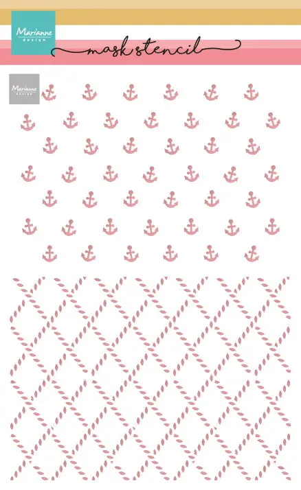 Marianne Design Mask Stencil - 2 Layer Nautical 1