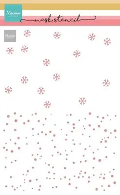 Marianne Design Mask Stencil - 2-Layer Snow 1