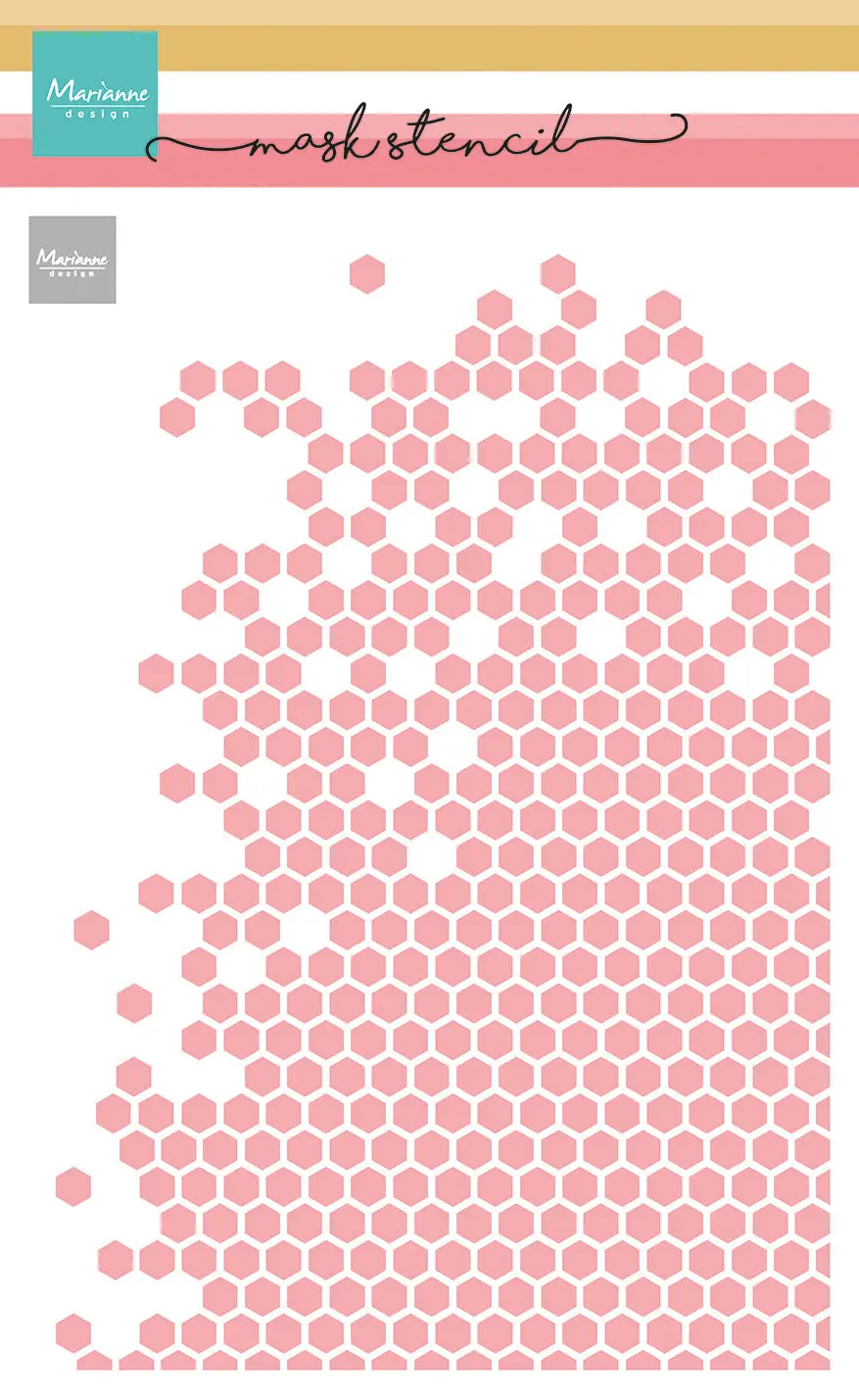 Marianne Design Mask Stencil - Honeycomb 1