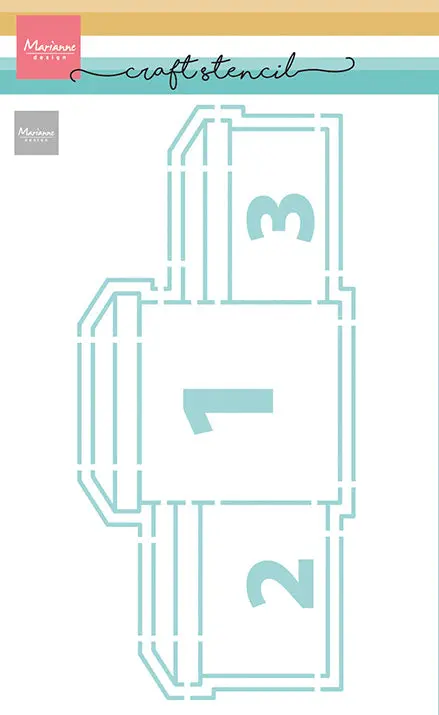 Marianne Design Craft Stencil - Winner's Podium 1