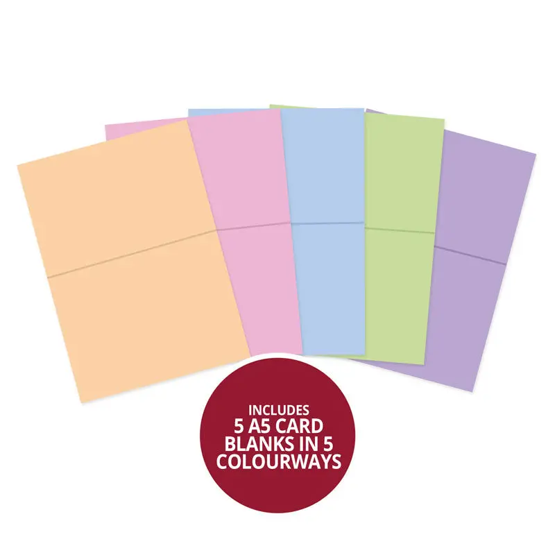 Hunkydory A5 Card Blanks & Envelopes - Pastels 1
