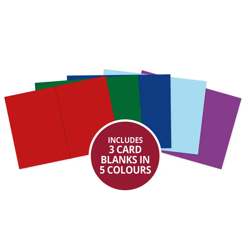 Adorable Scorable Pre-Scored Card Blanks - A5 Christmas Selection 1