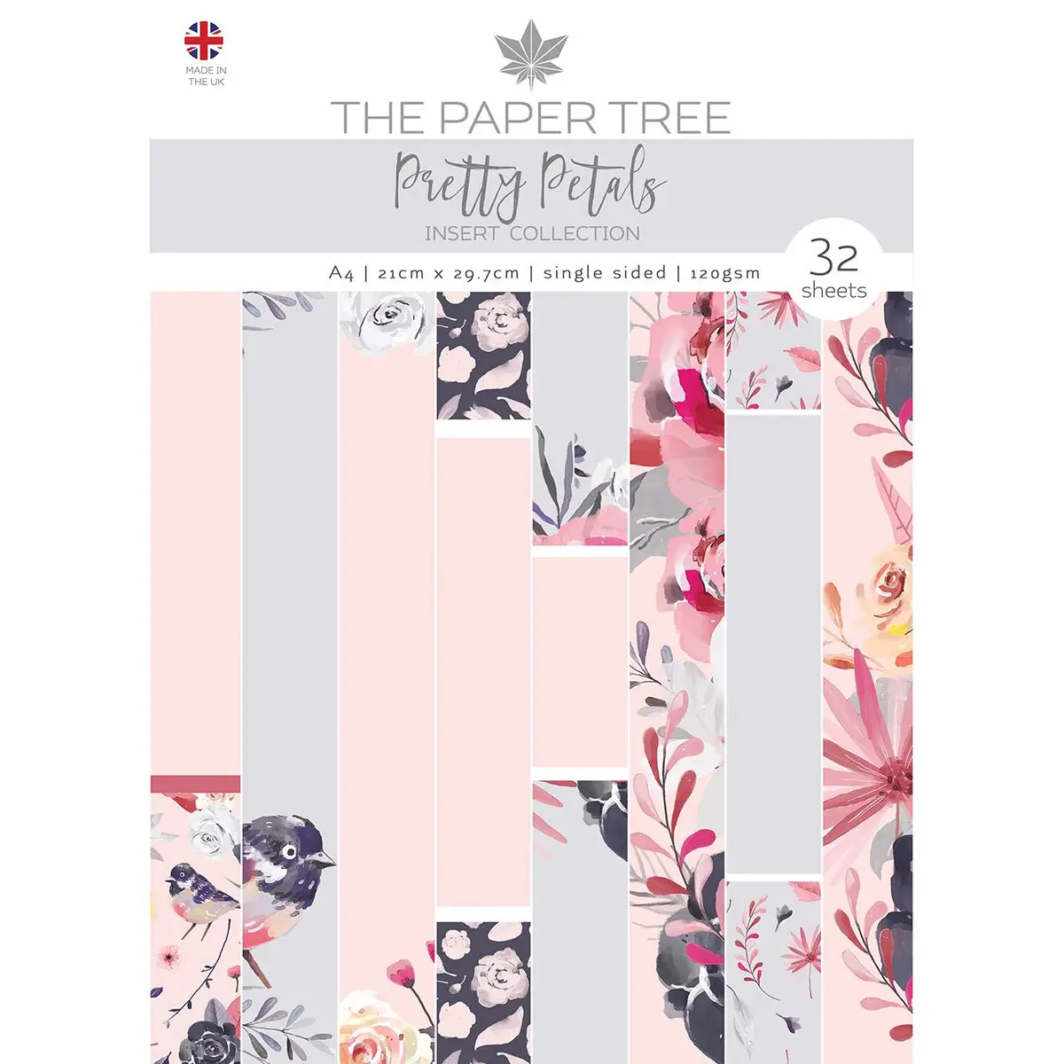 The Paper Tree Pretty Petals A4 Insert Collection 1