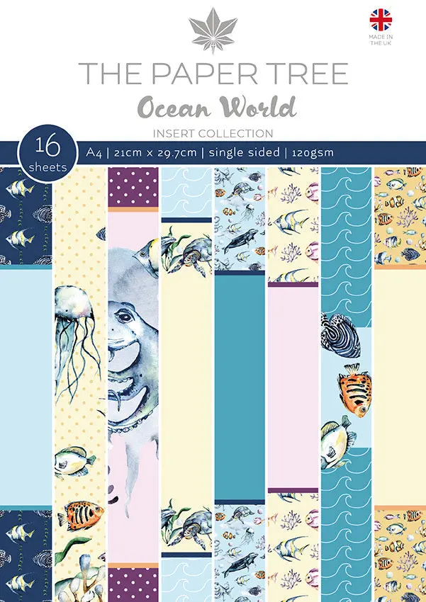 The Paper Tree Ocean World A4 Insert Collection 1