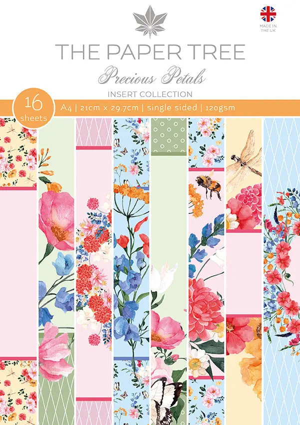 The Paper Tree Precious Petals A4 Insert Collection 1
