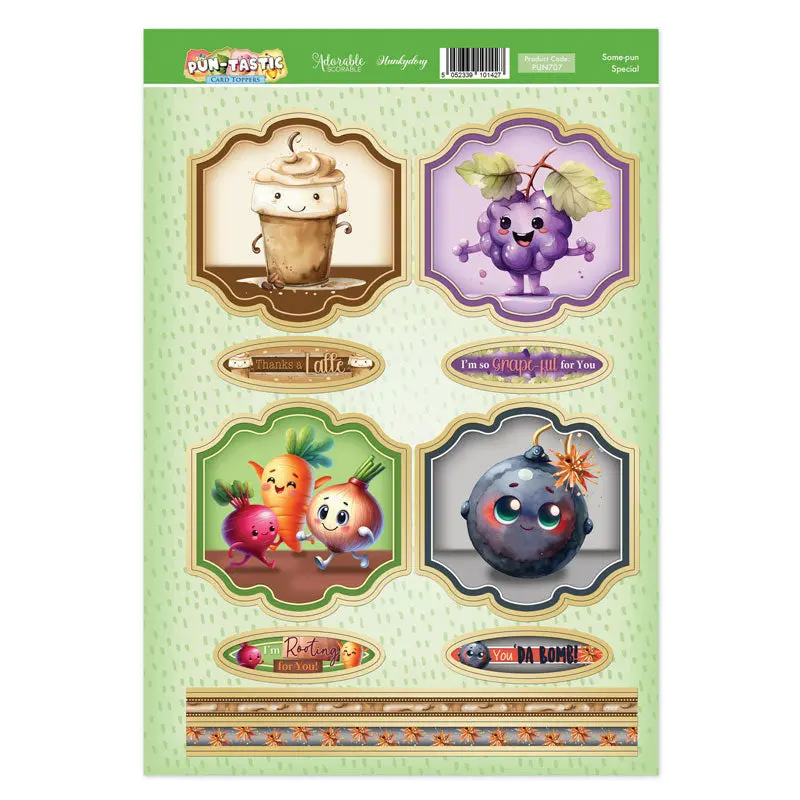 Pun-Tastic Topper Sheet - Some-Pun Special 1