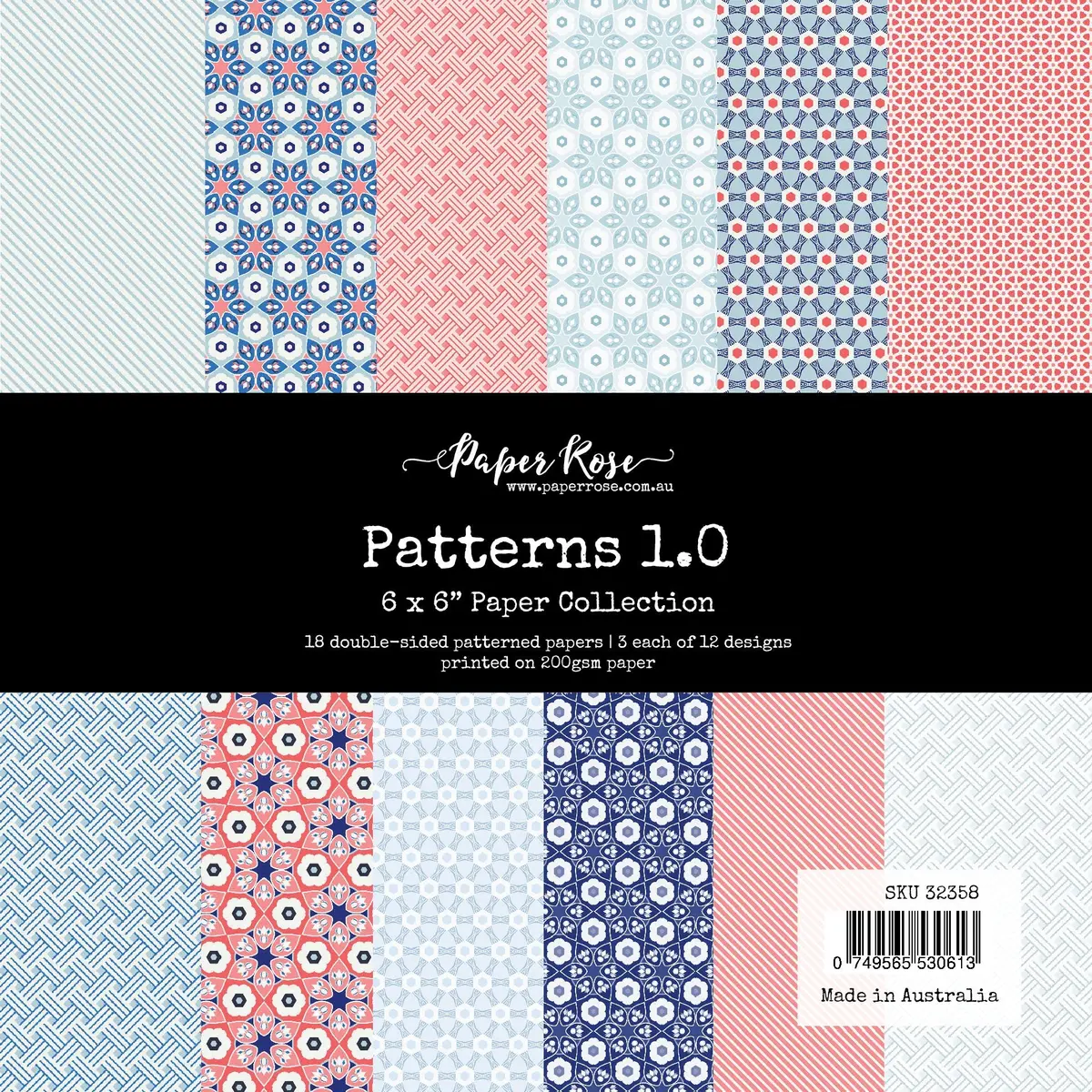 Patterns 1.0 6X6 Paper Collection 32358 1