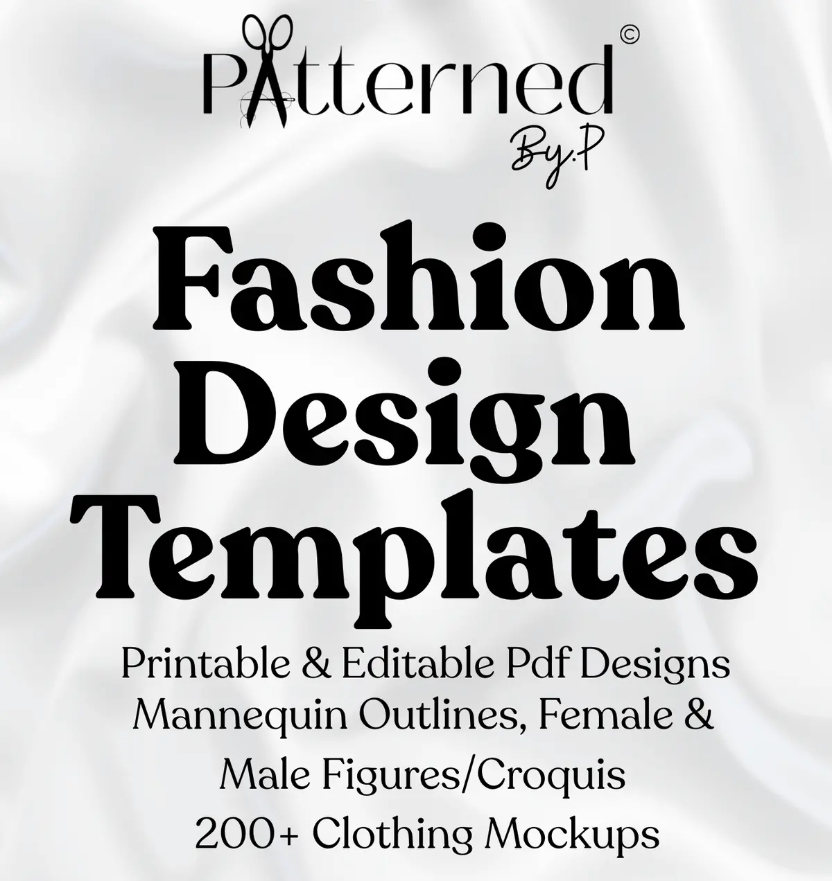 Male & Female Body & Clothing Outlines/Templates 1