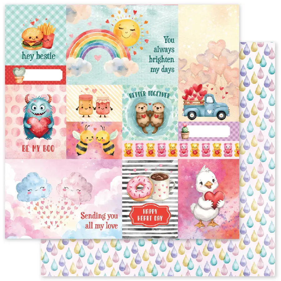 Perfect Pairs A 12X12 Paper (12 Pc Bulk Pack) 35782 1