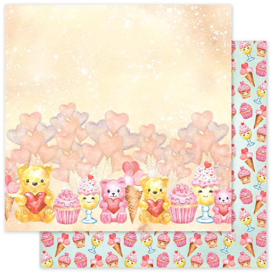 Perfect Pairs B 12X12 Paper (12 Pc Bulk Pack) 35785 1