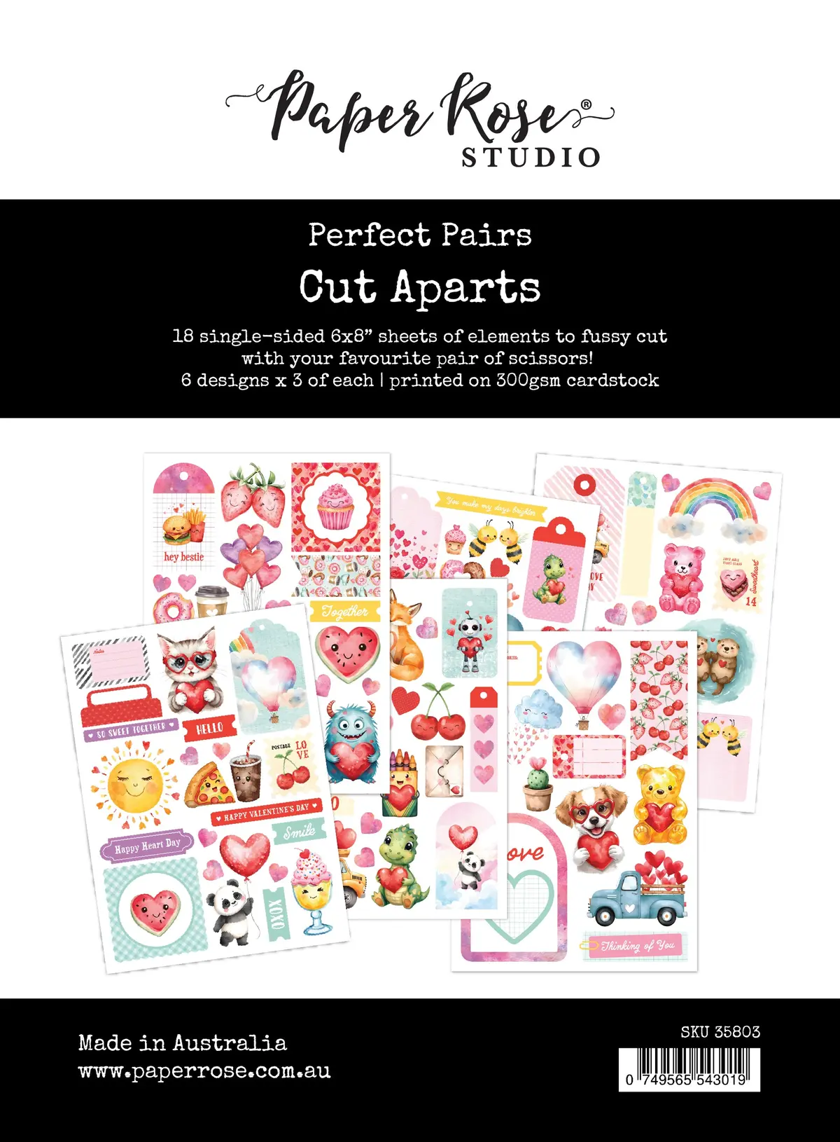 Perfect Pairs 6X8 Cut Aparts 35803 1