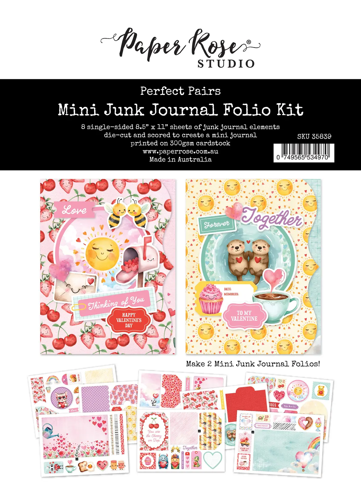 Perfect Pairs 8.5X11 Mini Folio Kit 35839 1