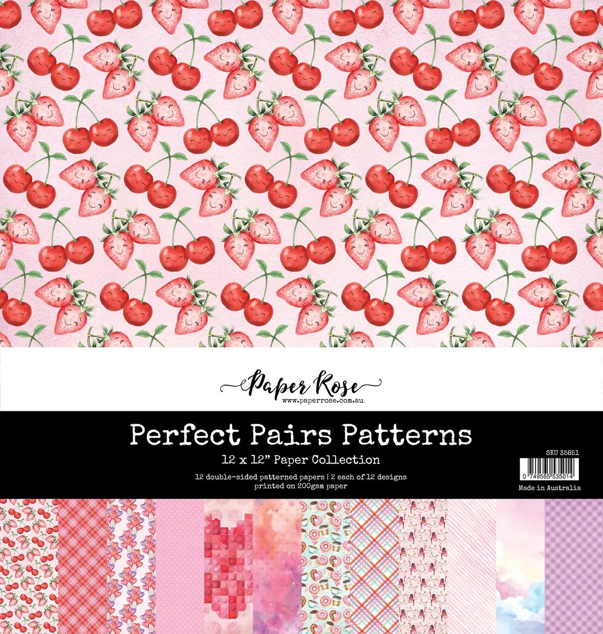 Perfect Pairs Patterns 12X12 Paper Collection 35851 1