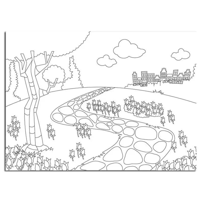 Picture Embossing Folder - Tulips 1