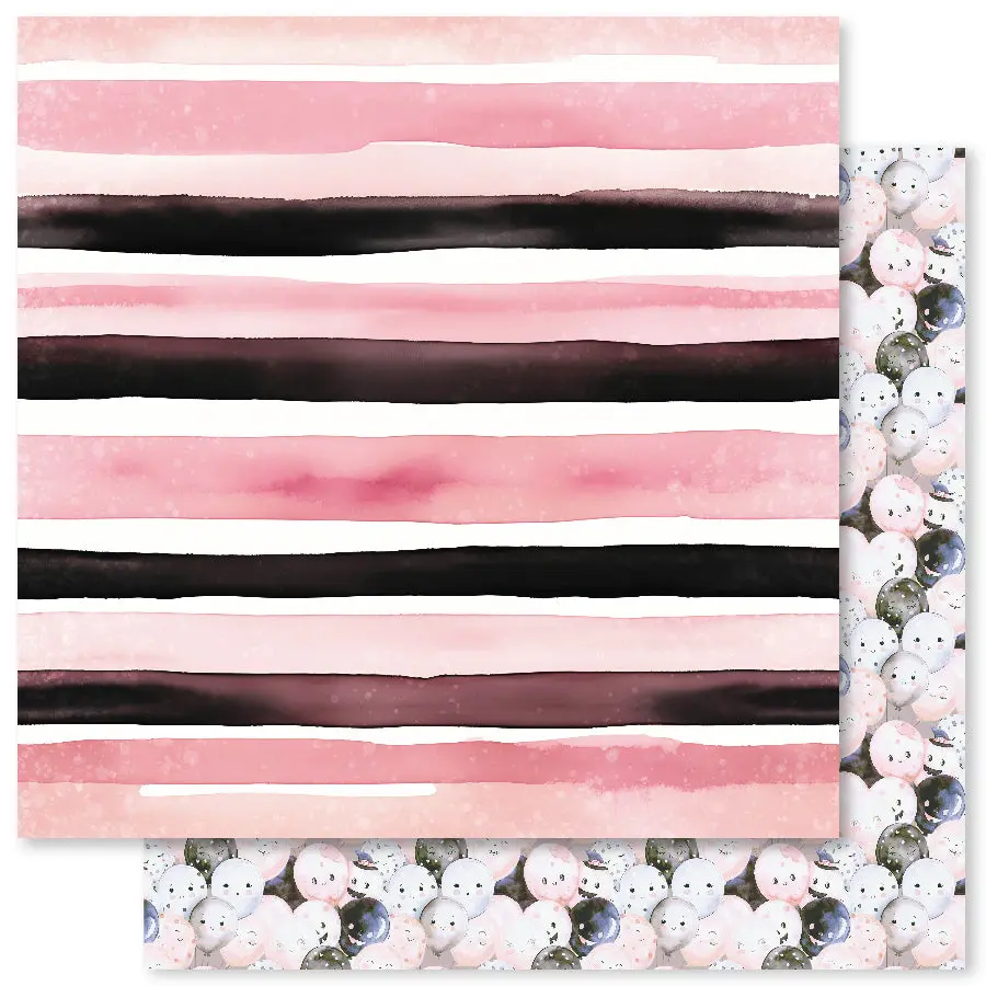 Pink Halloween C 12X12 Paper (12Pc Bulk Pack) 32805 1