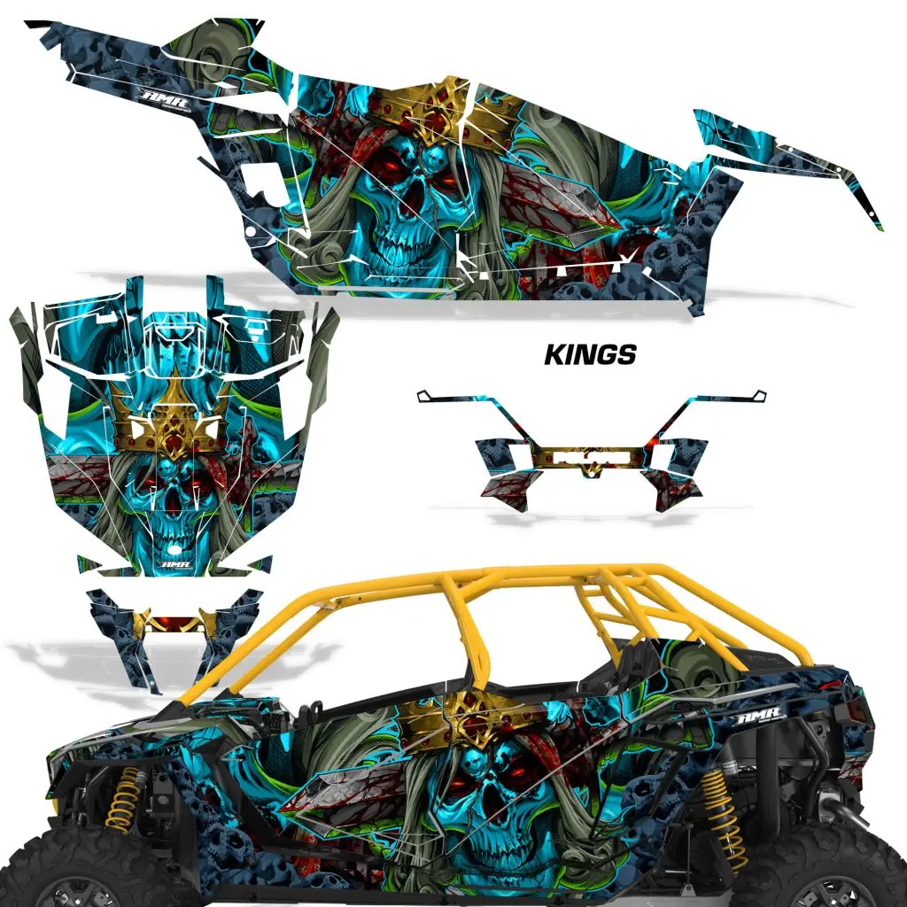 Polaris Rzr Pro 4-Door Graphics (2019-2024) 1
