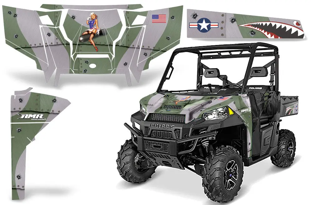 Polaris Ranger 900Xp / 900 Crew Graphics (2016) 1