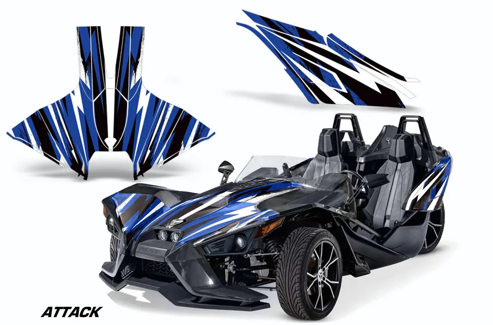 Polaris Slingshot Sl Partial Coverage Graphics Kit (2015-2022) 1