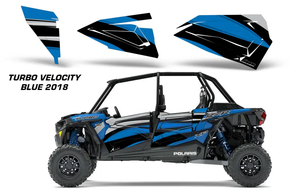 Polaris Rzr 1000Xp Lower-Door Oem Graphics For 4-Door 1